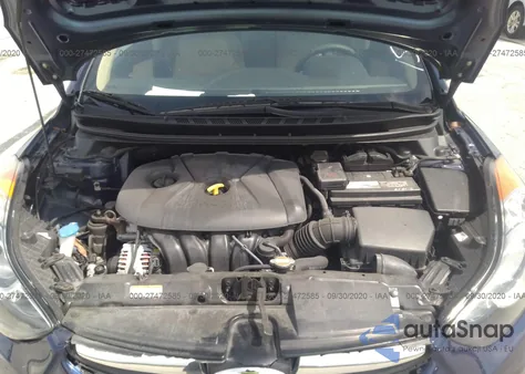 2013 Hyundai Elantra Gls from USA, damaged, VIN 5NPDH4AE9DH156106